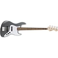 Los mejores  - Squier by Fender Affinity Series Jazz Bass - Diapasón de laurel- color plateado